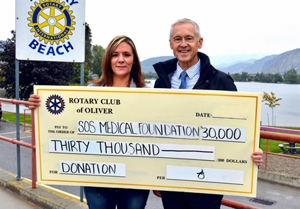 Oliver Rotary supports hospital drive | iNFOnews.ca Oliver Rotary supports hospital drive | iNFOnews.ca