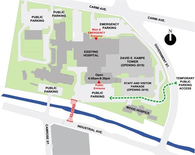 Penticton Regional Hospital — Changes to public parking access | iNFOnews.ca