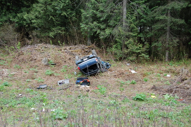 Driver seriously hurt, his dog missing after crash near Revelstoke | iNFOnews.ca Driver seriously hurt, his dog missing after crash near Revelstoke | iNFOnews.ca