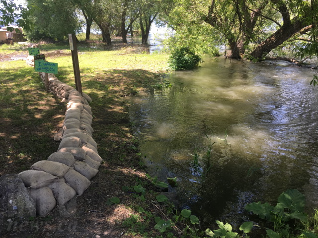 Vernon residents caught between a rising lake, a creek and a city-owned lot | iNFOnews.ca