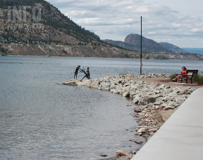 iN PHOTOS: Okanagan Beach in Penticton a year ago and today | iNFOnews.ca