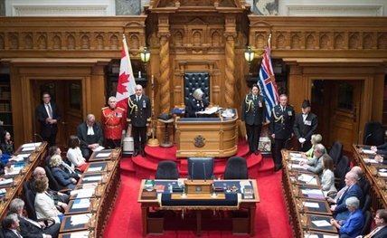 B.C. Liberal party throne speech borrows ideas from the NDP and Greens | iNFOnews.ca B.C. Liberal party throne speech borrows ideas from the NDP and Greens | iNFOnews.ca