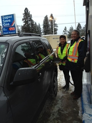 Burnt Enderby gas station re-opens | iNFOnews.ca