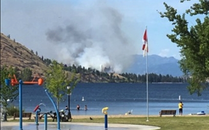 UPDATE: Homes lost in wildfire burning in Kaleden, police say | iNFOnews.ca
