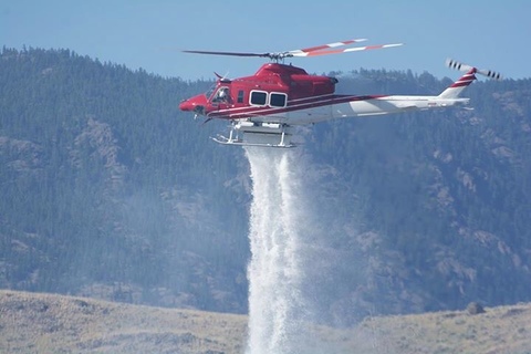 Intense wildfire west of Kamloops contained | iNFOnews.ca