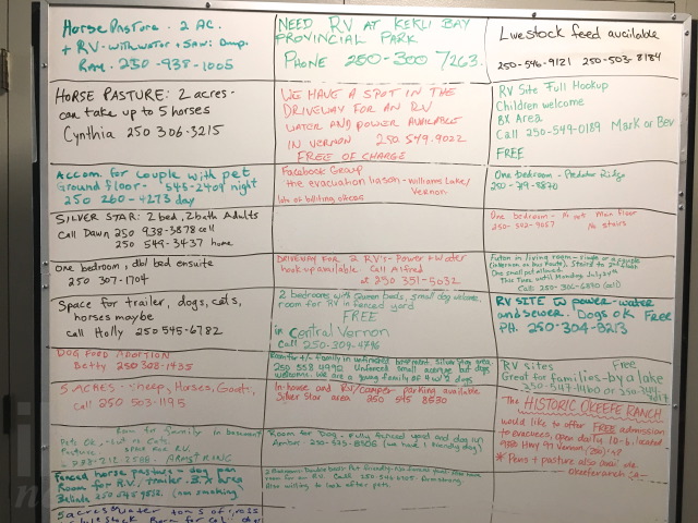 Behind Vernon's emergency wildfire evacuation efforts | iNFOnews.ca