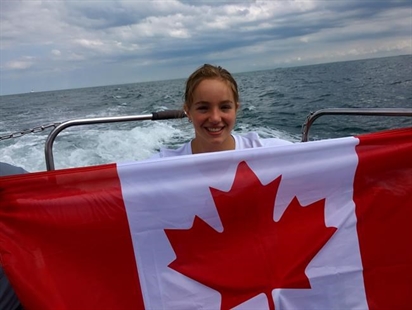 Kelowna teen completes English Channel swim, raising thousands for charity | iNFOnews.ca