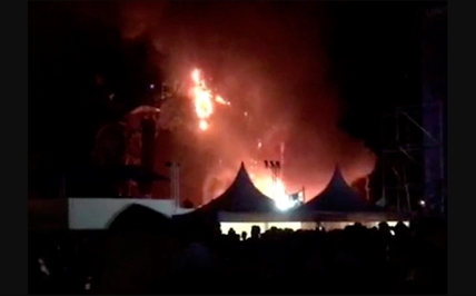 20,000 flee spectacular fire at music festival in Barcelona | iNFOnews.ca