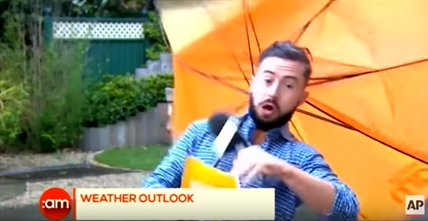 TRENDING NOW: Weatherman blowin' in the wind | iNFOnews.ca