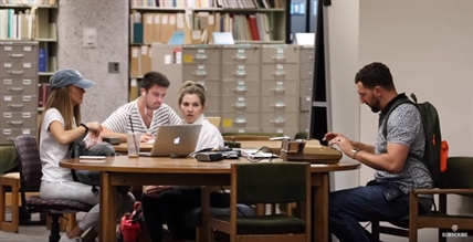 TRENDING NOW: Typewriter in the library prank | iNFOnews.ca