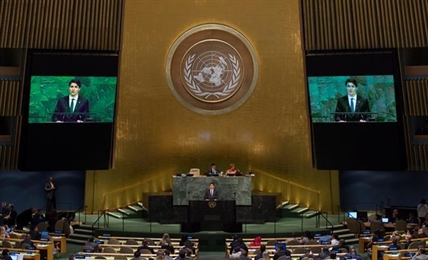 Trudeau tells UN of Canada's shame over Indigenous Peoples | iNFOnews.ca