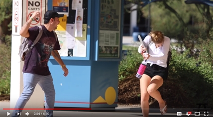 TRENDING NOW: Water balloon fight prank | iNFOnews.ca
