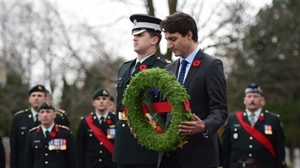 Trudeau marks 100th anniversary of bloody Battle of Passchendaele | iNFOnews.ca