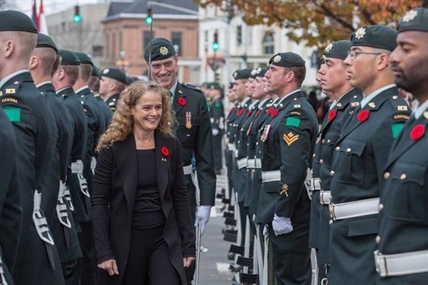 Newly-installed Gov. Gen. Julie Payette attends national Remembrance service | iNFOnews.ca Newly-installed Gov. Gen. Julie Payette attends national Remembrance service | iNFOnews.ca