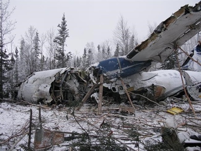 Plane that crashed in Saskatchewan left long wreckage path across ground: TSB | iNFOnews.ca