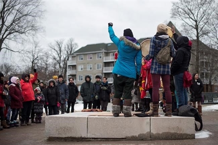 Rally held at site of now-removed statue of Halifax's controversial founder | iNFOnews.ca