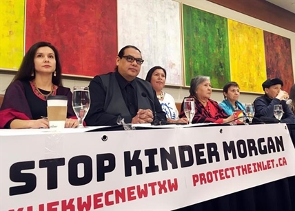 Indigenous, environmental leaders protest Canada pipeline | iNFOnews.ca