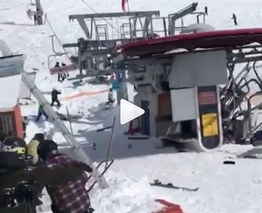 VIDEO: Catastrophic lift failure in Georgia sends skiers flying | iNFOnews.ca VIDEO: Catastrophic lift failure in Georgia sends skiers flying | iNFOnews.ca