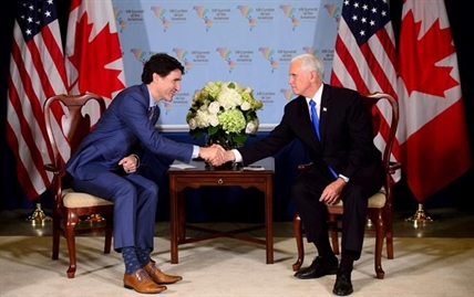 U.S. VP Pence thanks Canada for backing Syria strikes, optimistic on NAFTA | iNFOnews.ca U.S. VP Pence thanks Canada for backing Syria strikes, optimistic on NAFTA | iNFOnews.ca