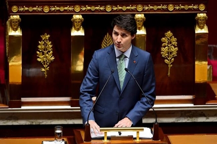 Trudeau addresses France's National Assembly, touts progressive common ground | iNFOnews.ca