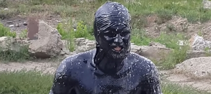 TRENDING NOW: Crazy man jumps into oil pool | iNFOnews.ca TRENDING NOW: Crazy man jumps into oil pool | iNFOnews.ca
