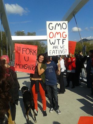 Kelowna protesters join worldwide march against GMO’s and Monsanto | iNFOnews.ca