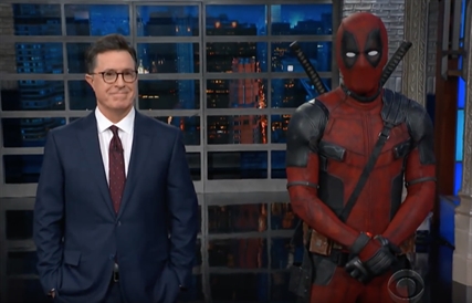TRENDING NOW: Deadpool crashes Stephen Colbert's monologue | iNFOnews.ca
