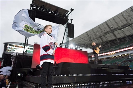 Humboldt Broncos honoured at the opening ceremony of the Memorial Cup | iNFOnews.ca