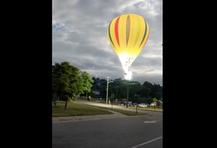 TRENDING NOW: Hot air balloon hits power lines | iNFOnews.ca