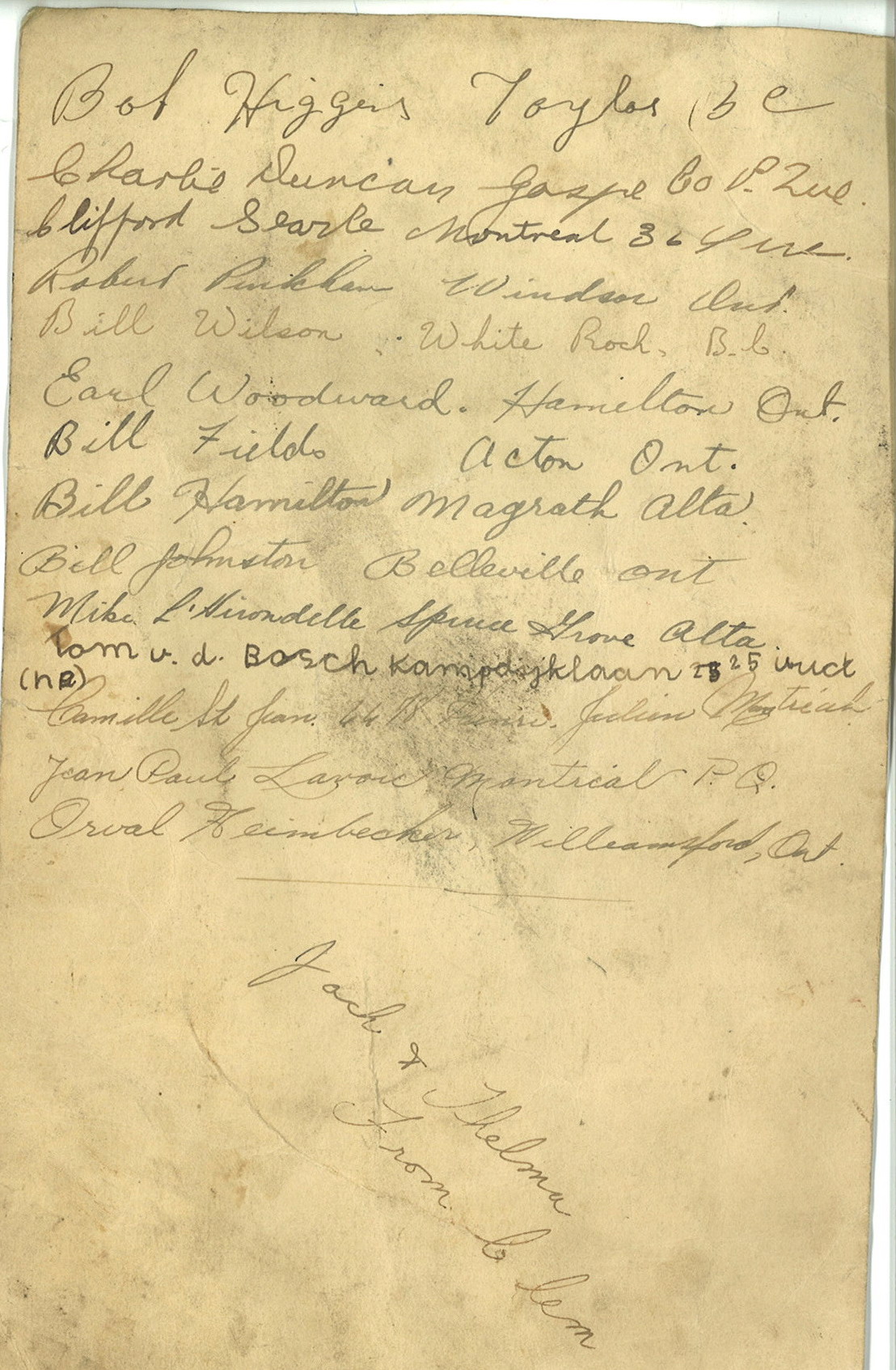 Langley RCMP look for owner after photo from Second World War recovered | iNFOnews.ca Langley RCMP look for owner after photo from Second World War recovered | iNFOnews.ca