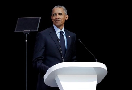 Obama delivers veiled rebuke to Trump in Mandela address | iNFOnews.ca