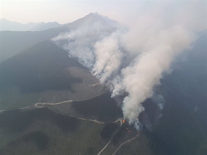 Flaring wildfires in B.C.'s Cariboo prompt evacuation alert for part of Quesnel | iNFOnews.ca