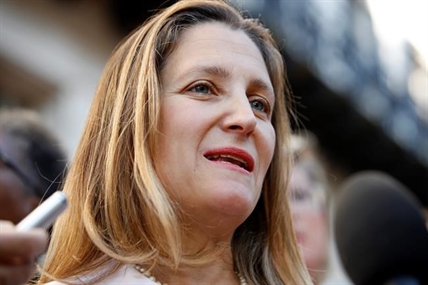 UPDATE: Freeland, Lighthizer making decisions on NAFTA as Trump's Friday deadline looms | iNFOnews.ca