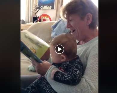 TRENDING NOW: Scottish grandma cracks up reading childrens book | iNFOnews.ca