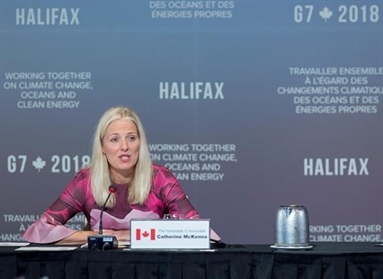 'I'm no quitter' on climate change issues, McKenna says at G7 ministers meeting | iNFOnews.ca