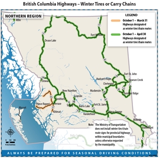 Winter driving rules take effect next week: what you need to know about tires | iNFOnews.ca