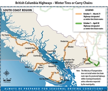 Winter driving rules take effect next week: what you need to know about tires | iNFOnews.ca