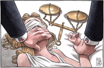 Halifax artist's cartoon in response to Kavanaugh hearing grips internet | iNFOnews.ca