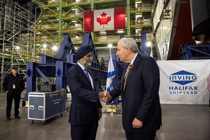 Ottawa to purchase a sixth Arctic and offshore patrol vessel: Sajjan | iNFOnews.ca