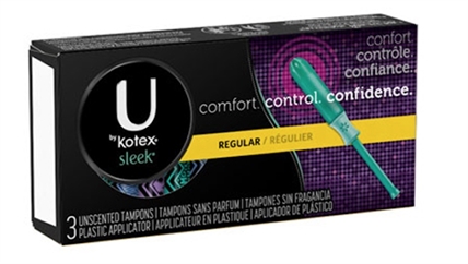 U by Kotex Sleek tampons recalled in Canada and the U.S., company says | iNFOnews.ca U by Kotex Sleek tampons recalled in Canada and the U.S., company says | iNFOnews.ca