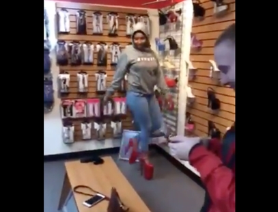 TRENDING NOW: Epic wipeout in heels | iNFOnews.ca