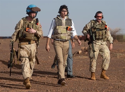 Trudeau visits peacekeepers in Mali, defends decision not to extend mission | iNFOnews.ca