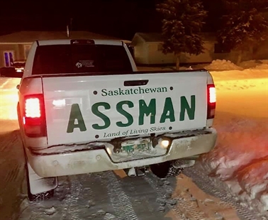 David Assman has cheeky response after being denied personalized licence plate | iNFOnews.ca David Assman has cheeky response after being denied personalized licence plate | iNFOnews.ca