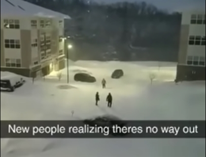 TRENDING NOW: Play-by-play of people trying to escape winter | iNFOnews.ca