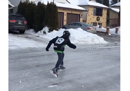 TRENDING NOW: This street is literally a skating rink | iNFOnews.ca