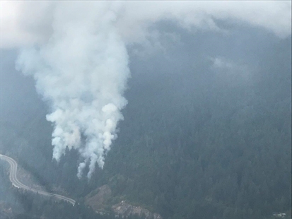 Cool weather calms wildfire north of Vancouver | iNFOnews.ca
