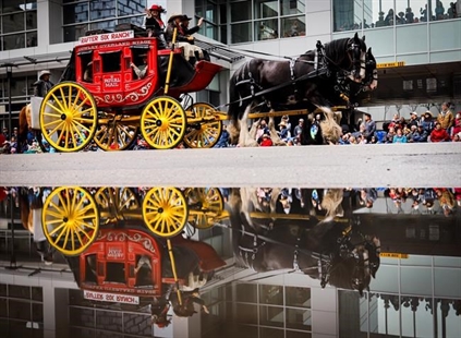 Skies clear, rain stops just in time for start of Calgary Stampede parade | iNFOnews.ca