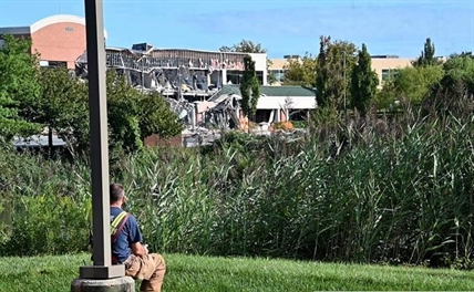Gas explosion in Maryland badly damages shopping centre | iNFOnews.ca Gas explosion in Maryland badly damages shopping centre | iNFOnews.ca