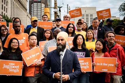Federal NDP want voters to hear they're 'In it for You' on the campaign trail | iNFOnews.ca