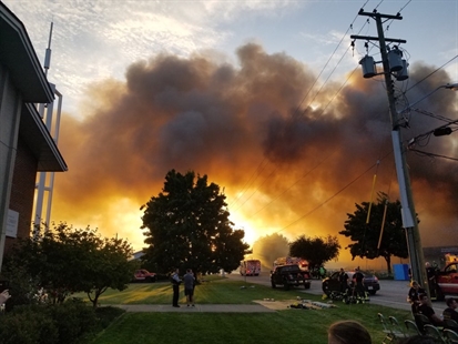 No word yet on cause of blaze that destroyed a Kamloops elementary school | iNFOnews.ca